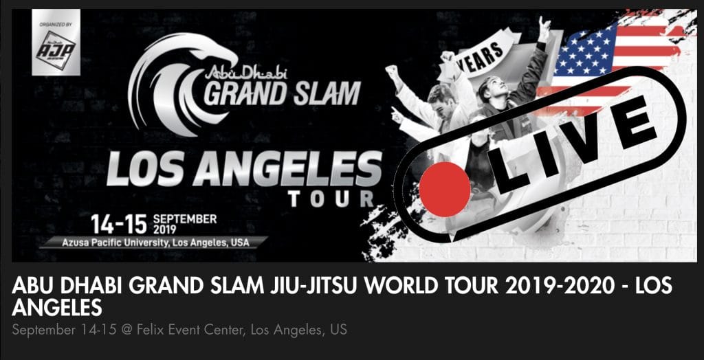 Abu Dhabi Grand Slam 2019-2020 - Los Angeles Livestream