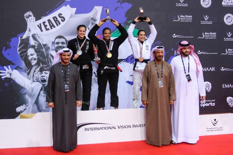 Gabrieli Pessanha writes her name as first ever heavyweight Abu Dhabi Queen of Mats