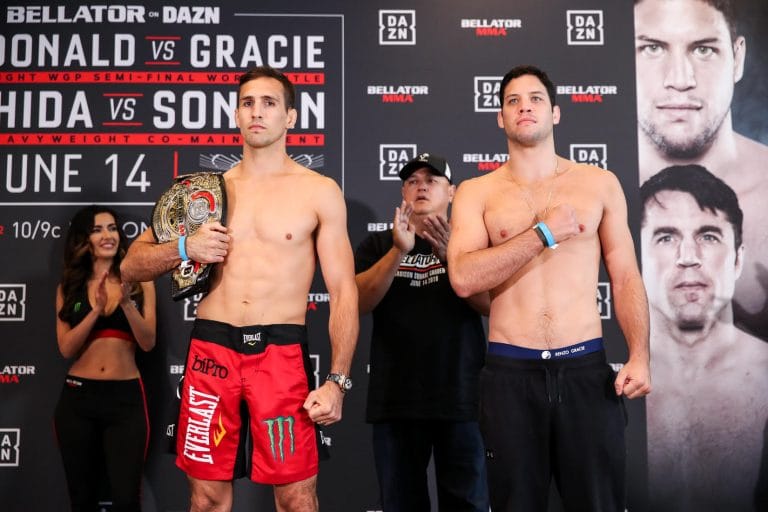 WEIGH-IN RESULTS & PHOTOS FOR BELLATOR 222: MACDONALD vs. GRACIE