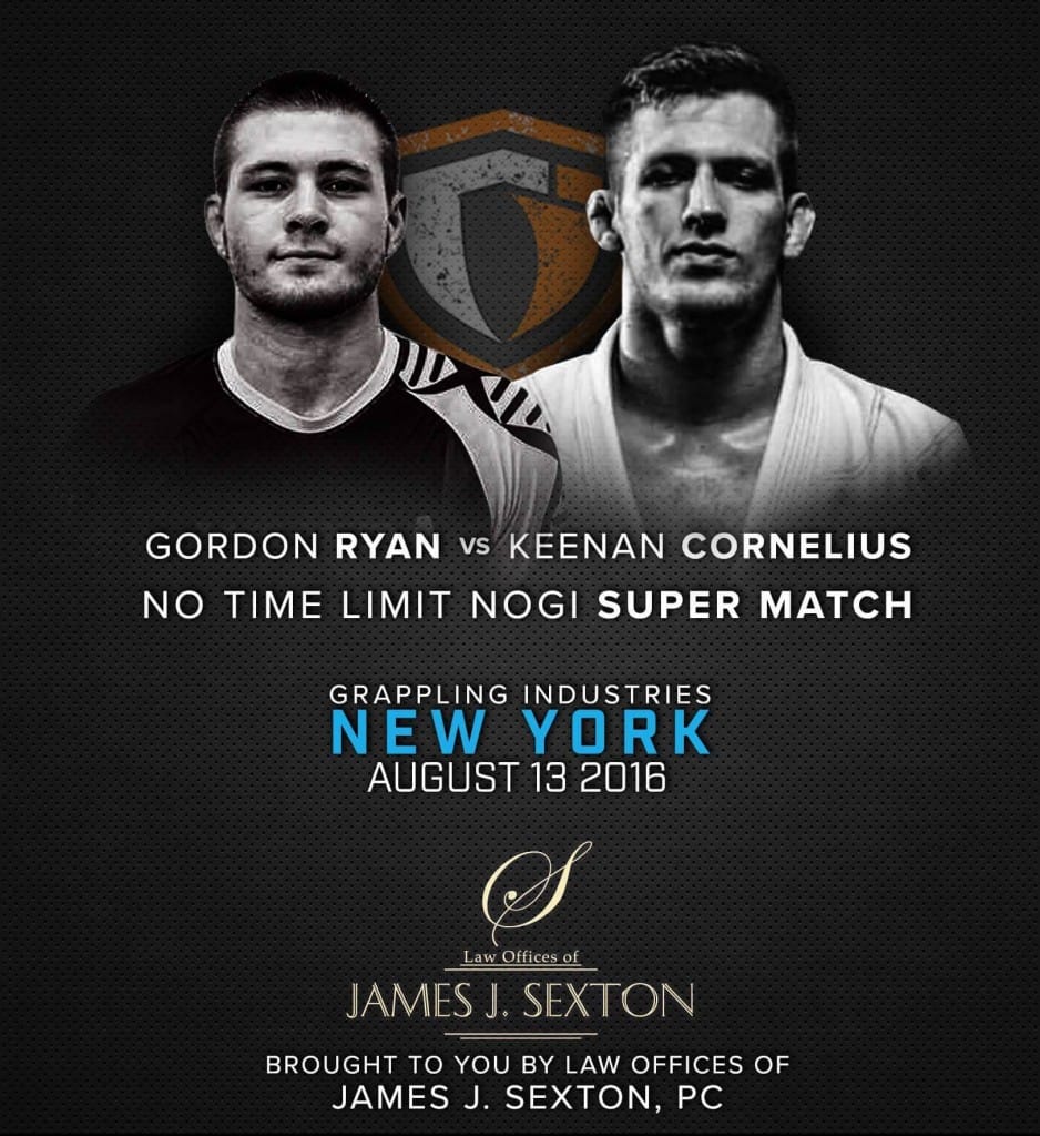 Watch: Gordon Ryan finishes Keenan Cornelius in match over 80 minutes long