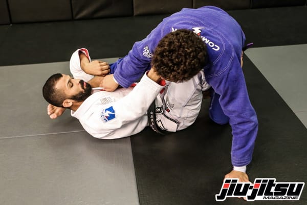 Exclusive: Malfacine Teaches a X-Guard Sweep That Leads to a Leg Drag Pass