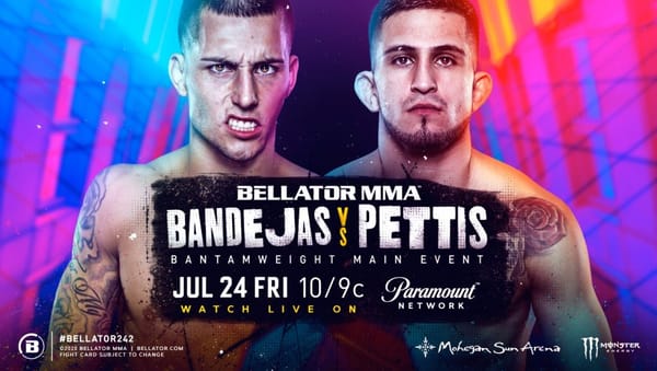 BELLATOR MMA IS BACK! TOP CONTENDERS RICKY BANDEJAS AND SERGIO PETTIS COLLIDE IN 135-POUND MAIN EVENT TITLE ELIMINATOR